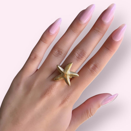 Ring Chunky Starfish