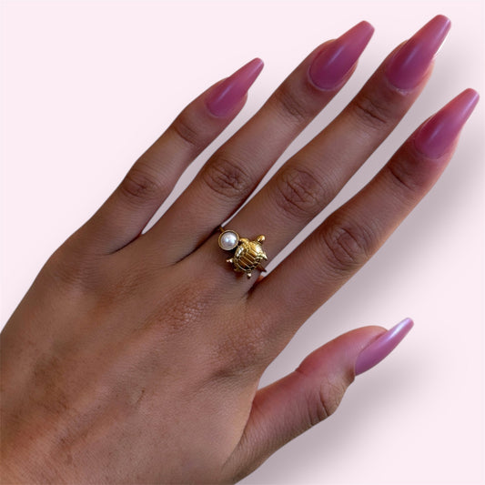 Ring Simple Pearl