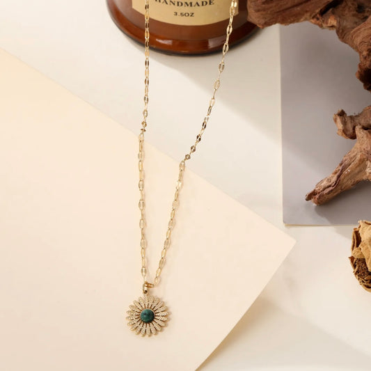 Necklace Sunflower