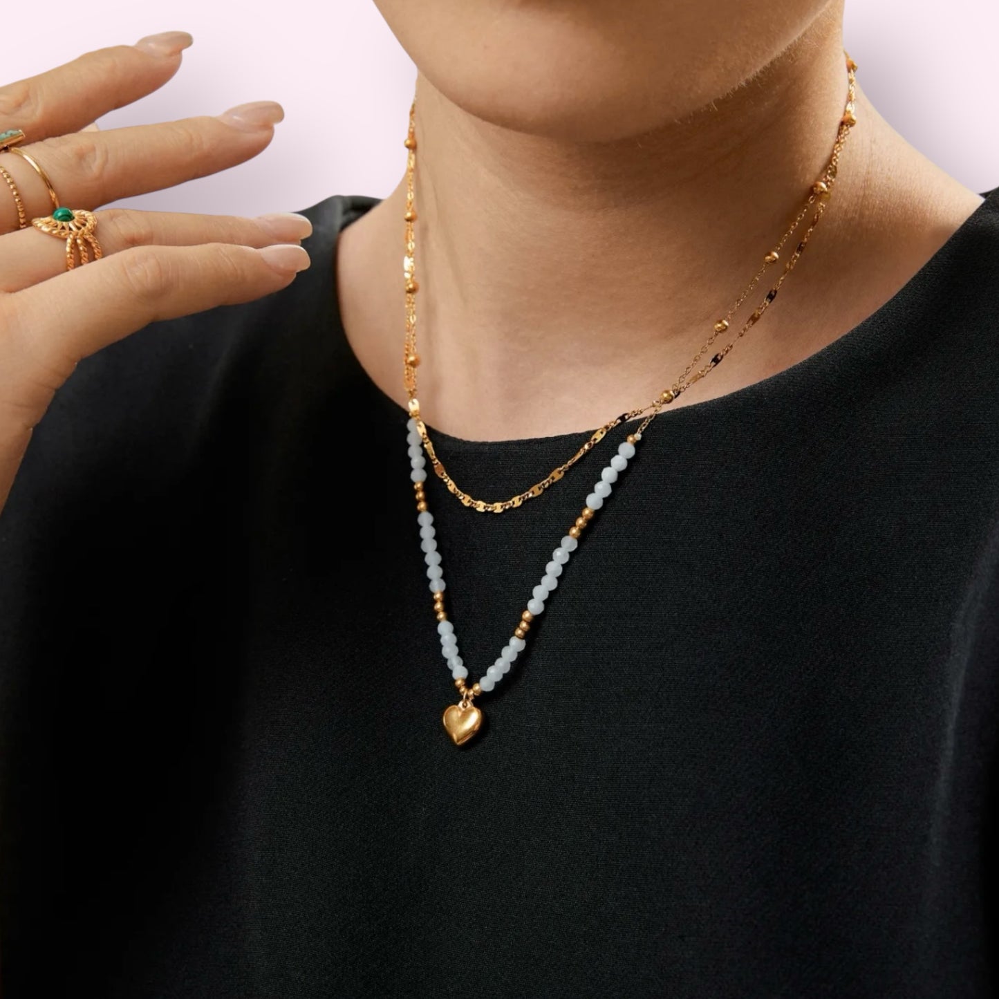 Necklace Simple Love