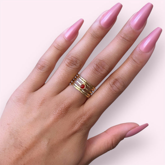 Ring Simply Red