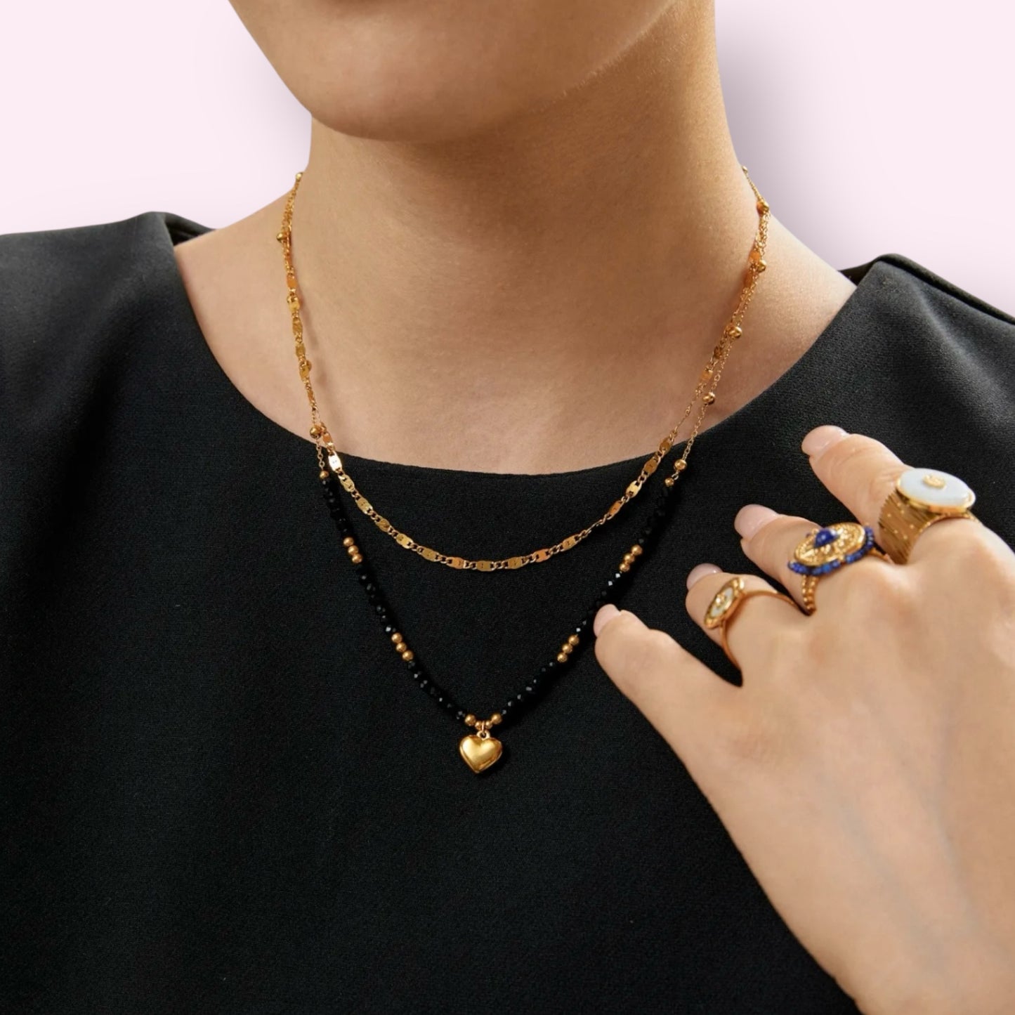 Necklace Simple Love
