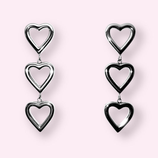 Earring Triple Love